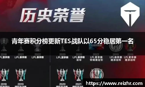 青年赛积分榜更新TES战队以65分稳居第一名