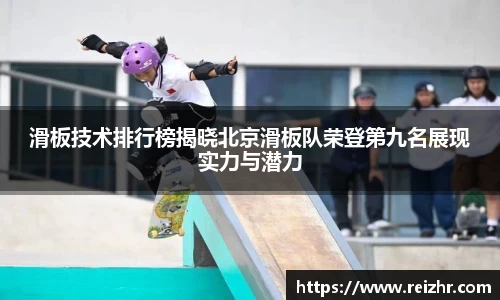 滑板技术排行榜揭晓北京滑板队荣登第九名展现实力与潜力